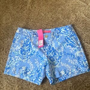 Lilly Pulitzer Ladies shorts size 0 new with tags